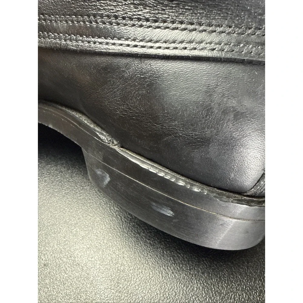 vintage Cove Shoe Company black leather military/combat boots Men's Size 12 D